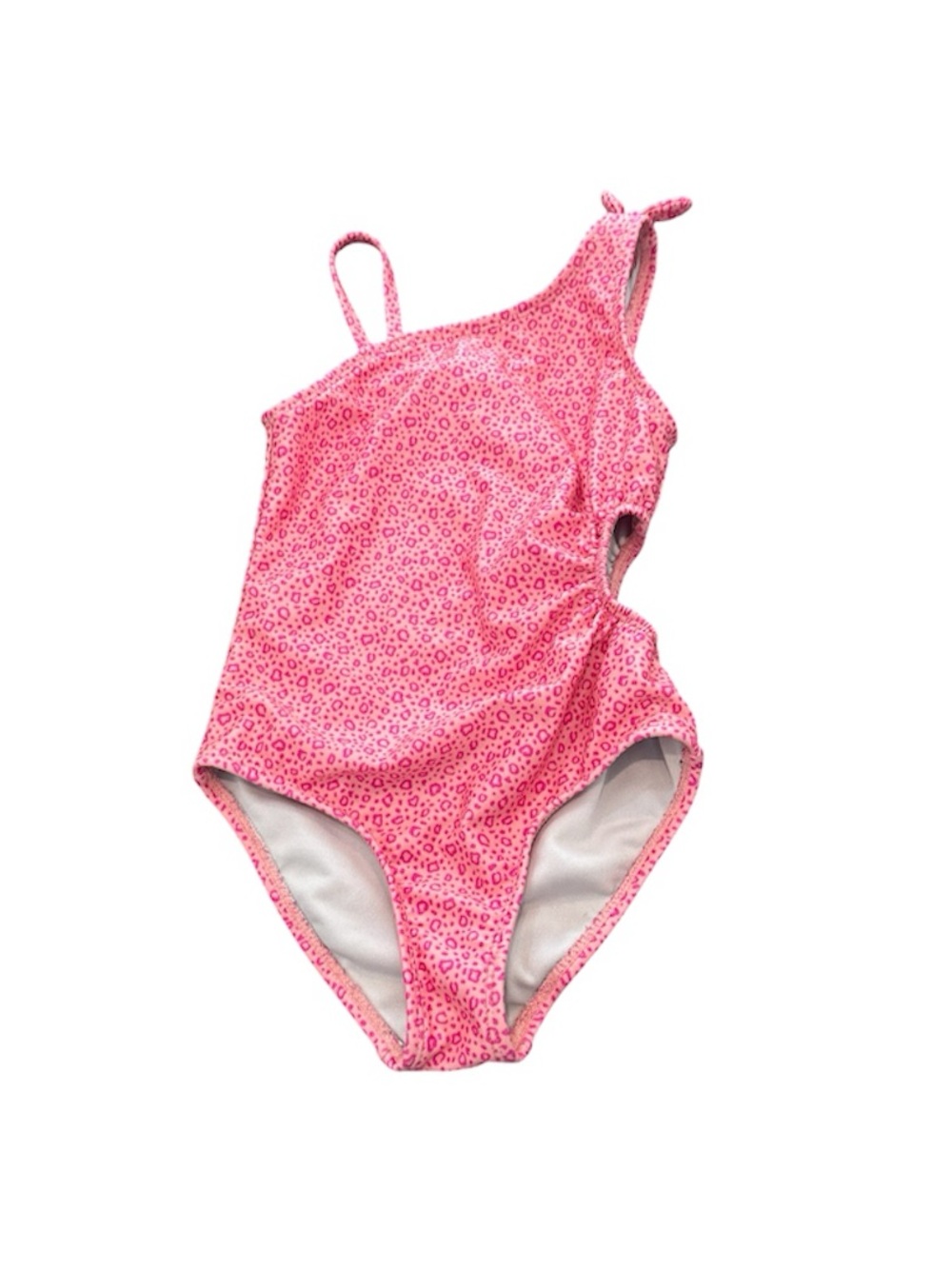 Cat & Jack UPF 50+ Pink Leopard One-Piece Swimsuit | Size 4T